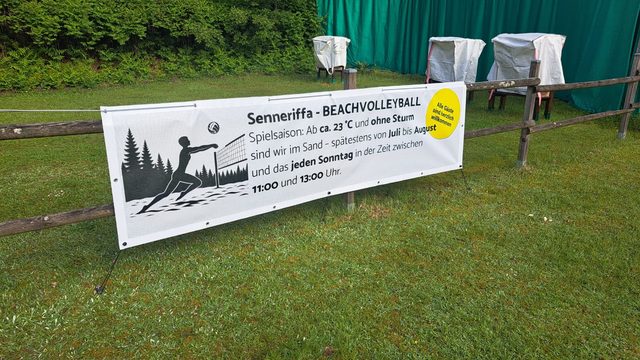 Beachvolleyball Banner